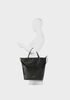 London Fog Laura Faux Leather Tote, Black image number 3