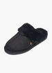 Nine West Microsuede Slippers, Black image number 0
