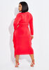 The Theodora Maxi Dress, Red image number 1
