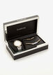 Bebe Silver Watch & Bracelet Set, Multi image number 1