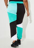 Colorblock Joggers, Black Combo image number 1