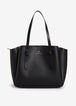 Trendy Designer Nanette Lepore Desiree Knot Straps Faux Leather Tote image number 0