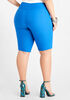 Pintuck Millennium Bermuda Shorts, Victoria Blue image number 1
