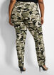 Camo Double Zip Twill Skinny Pant, Olive Night image number 1
