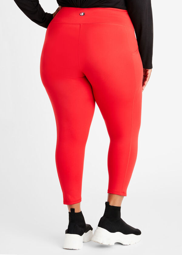 Champion Absolute Cropped Leggings, Red image number 1