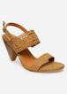 Sole Lift Conical Wide Width Sandal, Camel Taupe image number 0