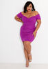 The Carina Bodycon Dress, Purple image number 0