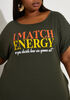 I Match Energy Maxi Shirtdress, Olive image number 2