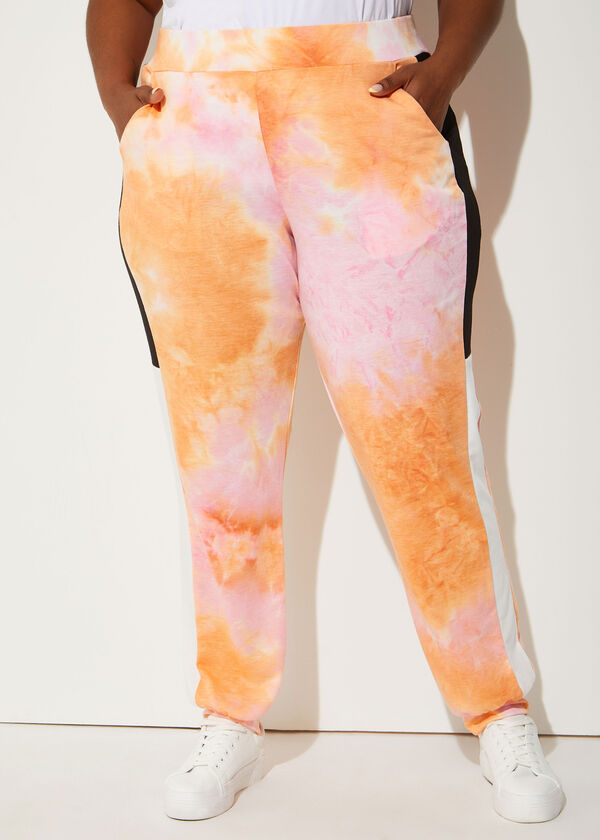 Tie Dyed French Terry Joggers, Multi image number 2