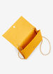 Yellow Chain Strap Shoulder Bag, Citrus image number 2