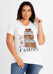 It's Called Fashion Graphic Tee, White image number 0