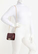 Wine Quilted Faux Leather Mini Bag, Wine image number 3