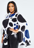 Plus Size blouse printed tops plus size tops plus size shirt image number 0