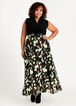 Sheer Camo Maxi Skirt, Military Olive image number 2