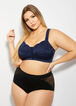 Lace No Wire Posture Bra, Navy image number 0