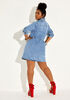 The Everly Dress, Denim image number 1