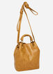 Faux Leather Bucket Bag, Cognac image number 0