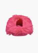 Nine West Fuzzy Faux Fur Clogs, Very Berry image number 4