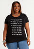 Juneteenth Statements Graphic Tee, Black image number 0