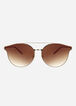Marilyn Monroe Cat Eye Sunglasses, Gold image number 1