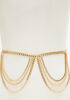 Layered Chain Link Belt, Gold image number 0