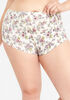 Floral Microfiber Hipster Panty, Multi image number 0