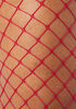Fishnet Footed Tights, Red image number 1