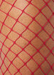 Fishnet Footed Tights, Red image number 1