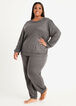 Company Ellen Tracy Pajama Set, Charcoal image number 0