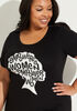 Empowered Women Graphic Tee, Black image number 2