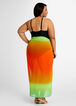 Dalin Ombre Sarong Cover Up, GOLDEN LIME image number 1