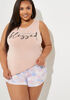 Cozy Couture Blessed Shorts Set, Rose image number 0