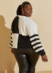 Two Tone Sweater, Multi image number 1