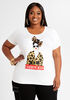 Fashion Icon Graphic Tee, White image number 0