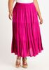 Tiered Gauze Maxi Skirt, Pink image number 0