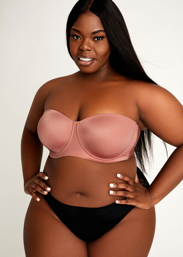 6 Way Convertible Butterfly Bra, Mocha image number 3