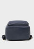 London Fog Marian Quilted Backpack, Navy image number 4