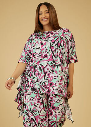 Abstract Print Tunic, Multi image number 0