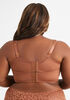 Wireless Smoothing Butterfly Bra, Chocolate Brown image number 1