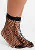 Fishnet Ankle Socks, Black image number 0