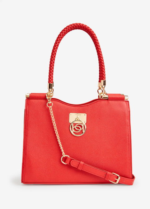 Designer Luxe For Less Handbags Bebe Kate Faux Leather Shopper Bag image number 0
