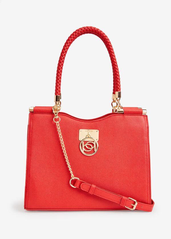 Designer Luxe For Less Handbags Bebe Kate Faux Leather Shopper Bag image number 0