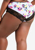 Lace & Microfiber Bikini Panty, Multi image number 2