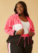 Colorblock Hooded Jacket, Fandango Pink image number 2