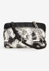 Anne Klein Wallet On A Chain, Black White image number 0