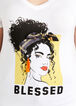 Blessed Status Graphic Tee, White image number 1