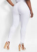 Five Button High Waist Skinny Jean, White image number 1