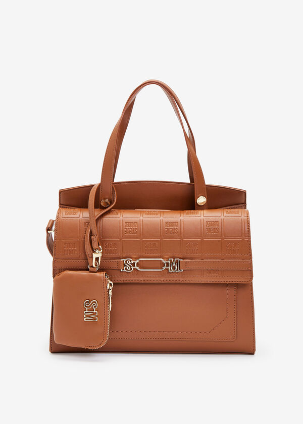Trendy Steve Madden BWinona Shoulder Bag Satchel Faux Leather Handbags image number 0
