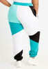 Colorblock Pull On Joggers, Green image number 1