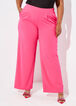 Plus Size wide leg pants business casual plus size skinny pants image number 0